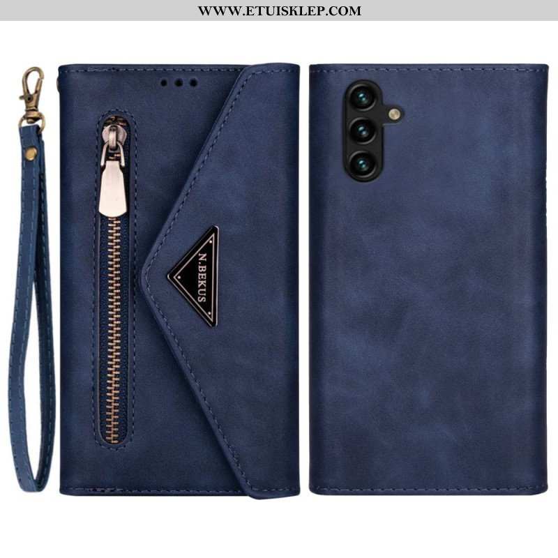 Etui Folio do Samsung Galaxy A54 5G N.bekus Smycz I Pasek Na Ramię